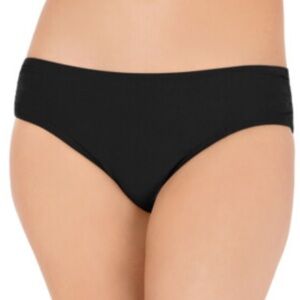 Calvin Klein Hipster Bikini Swim Bottoms Solid Black XL